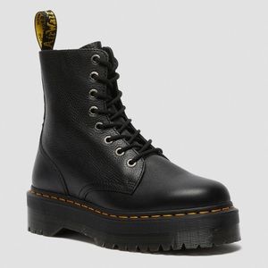 Dr. Martens JADON PISA LEATHER PLATFORM BOOTS